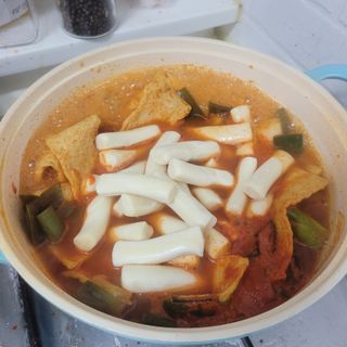 응큼떡볶이 — 5점을 준 리뷰어가 2021년 3월 올린 사용 사진