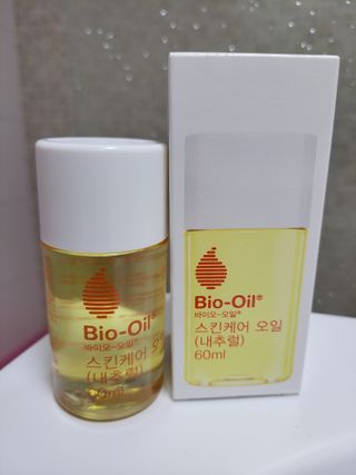 바이오오일 [바이오-오일] 스킨케어 오일 내추럴 60ml — 5점을 준 리뷰어가 2021년 10월 올린 사용 사진