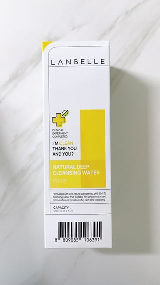 랑벨 내츄럴 딥 클렌징 워터 500ml — 5점을 준 리뷰어가 2022년 6월 올린 사용 사진