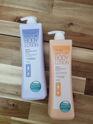 [과일나라] 바세린 모이스처 바디로션 1000ml 2종 — 4점을 준 리뷰어가 2021년 10월 올린 사용 사진