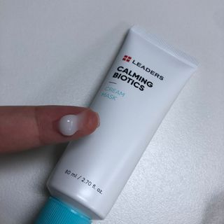 리더스코스메틱 리더스 카밍 바이오틱스 크림 마스크 — 5점을 준 리뷰어가 2021년 8월 올린 사용 사진
