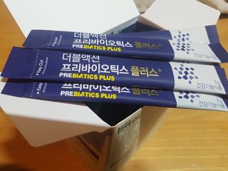 메이준뉴트리 더블액션 프리바이오틱스 플러스+ — 5점을 준 리뷰어가 2021년 4월 올린 사용 사진