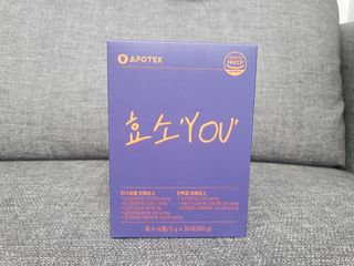 [푸름웰니스] 아포텍 효소 YOU 1개월3g 30포 — 4점을 준 리뷰어가 2021년 10월 올린 사용 사진