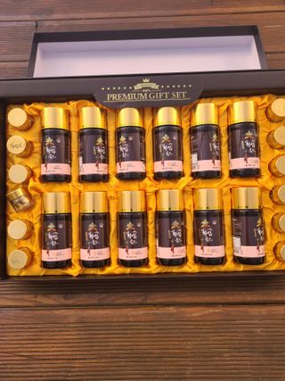 서울약사신협_프리미엄황삼골드_3.75g x 12환+75mgx12병 — 5점을 준 리뷰어가 2021년 1월 올린 사용 사진