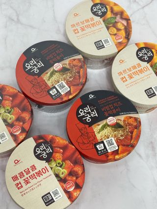 나우  [요리궁리] B타입 ( 매콤, 치즈, 매콤까르보 ) 꽃떡볶이 6개입 세트 — 5점을 준 리뷰어가 2025년 3월 올린 사용 사진