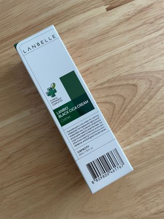 랑벨 랑바이오 블랙 시카 크림 50ml(블랙비 프로폴리스, 시카 4종, 판테놀 10 함유) — 5점을 준 리뷰어가 2022년 7월 올린 사용 사진