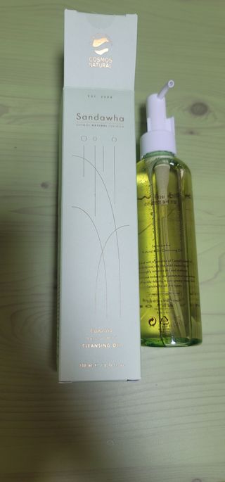 스킨큐어 산다화 순한 클렌징 동백 오일 200ml — 5점을 준 리뷰어가 2023년 8월 올린 사용 사진