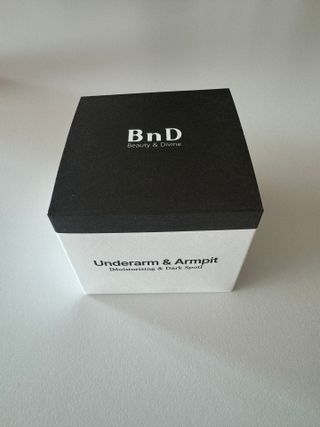 비엔디 프리용[한/영]BnD 바디 미백 겨드랑이 크림 — 5점을 준 리뷰어가 2024년 11월 올린 사용 사진