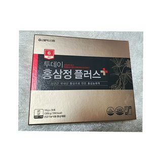 서울약사신협_투데이홍삼정플러스스틱_10g x 30포 — 4.5점을 준 리뷰어가 2021년 2월 올린 사용 사진