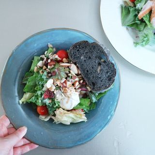 참살이도시락 작심삼일 샐러드도시락 3개 맛보기 새벽배송 또는 택배배송 — 5점을 준 리뷰어가 2021년 8월 올린 사용 사진