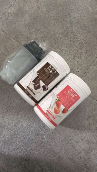 뉴트리션팩토리 닥터큐어 프리미엄쉐이크 다이어트쉐이크 — 5점을 준 리뷰어가 2021년 9월 올린 사용 사진