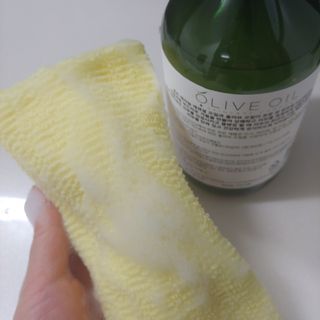 올리브 오일 스킨케어 컴퍼니 [OOSC] 향기로운 보습 로즈 제라늄 바디워시 500ml — 5점을 준 리뷰어가 2021년 4월 올린 사용 사진