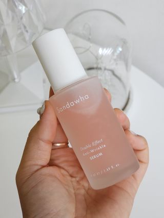 산다화 더블 이펙트 안티 링클 세럼 50ml — 5점을 준 리뷰어가 2023년 11월 올린 사용 사진