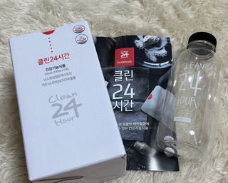 클린24시간 1BOX(5포) + 전용보틀(500ml) — 5점을 준 리뷰어가 2023년 7월 올린 사용 사진