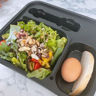 참살이도시락 작심삼일 샐러드도시락 3개 맛보기 새벽배송 또는 택배배송 — 5점을 준 리뷰어가 2021년 7월 올린 사용 사진
