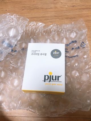 프리미엄 마사지젤 pjur 퓨어젤 — 5점을 준 리뷰어가 2021년 1월 올린 사용 사진