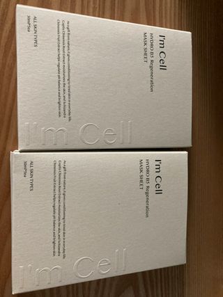 아이엠셀 하이드로 B5 리제너레이션 마스크시트 — 5점을 준 리뷰어가 2021년 4월 올린 사용 사진