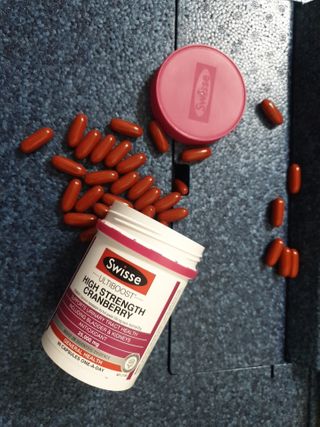 Swisse 스위스 고함량 크랜베리 25000mg 90정 — 5점을 준 리뷰어가 2021년 1월 올린 사용 사진