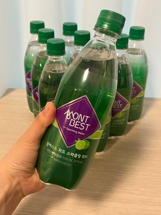 몽베스트 Montbest with Sparkling water Lime20병 — 5점을 준 리뷰어가 2023년 3월 올린 사용 사진