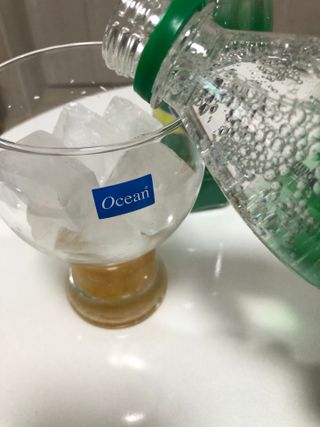 몽베스트 Montbest with Sparkling water Lemon OR Lime 20병(랜덤) — 4.5점을 준 리뷰어가 2022년 5월 올린 사용 사진