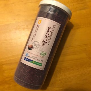 하나로라이스 기능성쌀 5종 1kg  환경을 생각한 다회용 용기 사용 — 5점을 준 리뷰어가 2022년 1월 올린 사용 사진