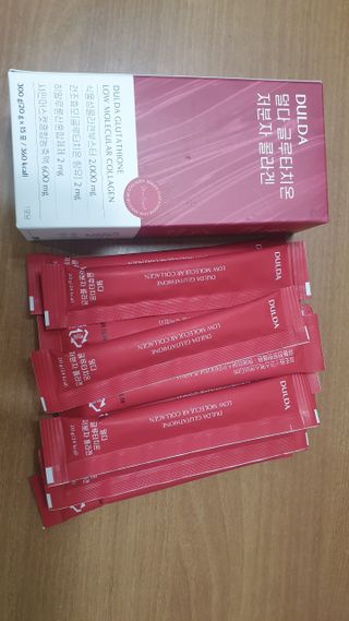 [덜다] 글루타치온 저분자 콜라겐 (20g x 15포) — 5점을 준 리뷰어가 2023년 8월 올린 사용 사진