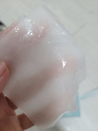에이스노 레스큐 이미디에이트 수딩 시트마스크 — 5점을 준 리뷰어가 2021년 10월 올린 사용 사진