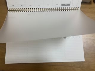 리훈 곰부 체크리스트+ 곰부 리무버블스티커 1장 — 5점을 준 리뷰어가 2021년 5월 올린 사용 사진