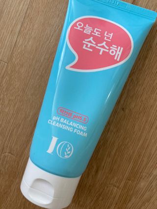 IO 아이오 오늘도 넌 순수해 - 약산성 클렌징폼 — 4점을 준 리뷰어가 2021년 2월 올린 사용 사진