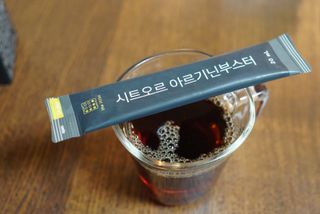 더리틀스 시트오르 아르기닌부스터 — 5점을 준 리뷰어가 2022년 11월 올린 사용 사진