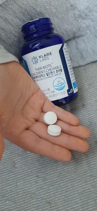 [Dr.PNT] 닥터피엔티 프로바이오틱스 칠드런스 츄어블 / 2개월분 — 5점을 준 리뷰어가 2023년 1월 올린 사용 사진