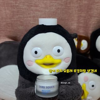 산수시 아쿠아 베네핏 24h 수부지 물광 속건조 수분크림 50ml — 5점을 준 리뷰어가 2021년 6월 올린 사용 사진