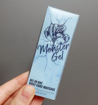[바록스] 류현진 올인원 바디릴렉싱 몬스터겔 50ml — 5점을 준 리뷰어가 2021년 3월 올린 사용 사진