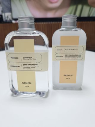 [녹산] 비건 대나무 밸런싱 수분 토너 + 비건 바이오 비타 에센스 — 5점을 준 리뷰어가 2022년 10월 올린 사용 사진