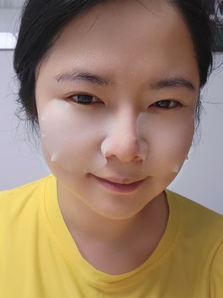 리더스코스메틱 리더스 카밍 바이오틱스 퀵 수딩 패드 — 5점을 준 리뷰어가 2022년 7월 올린 사용 사진