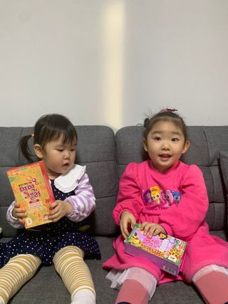 다나음 180도 칼슘젤리+아연면역젤리 — 5점을 준 리뷰어가 2022년 1월 올린 사용 사진