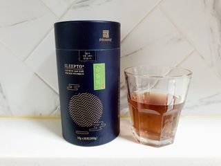 프리마인 자체 기업부설 연구소에서 찾아낸 건강한 수면의 비밀.  슬립토 플러스 30포 — 5점을 준 리뷰어가 2021년 10월 올린 사용 사진