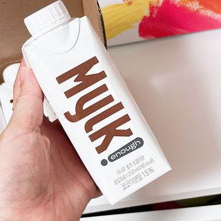 이너프 뮐크 초콜릿맛 — 5점을 준 리뷰어가 2022년 10월 올린 사용 사진