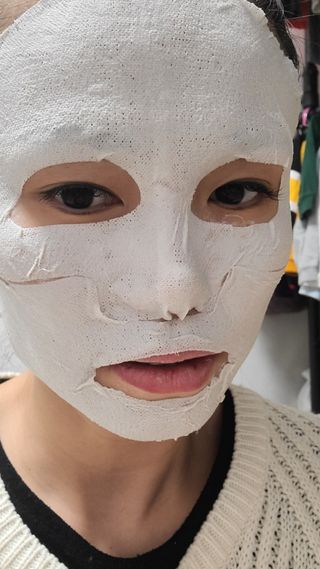 아이디플라코스메틱 페이스핏 플라스터 마스크 _ 리뉴얼 — 5점을 준 리뷰어가 2021년 5월 올린 사용 사진