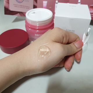 SOONWITH 바이오 수퍼 아쿠아 하이드로 젤 크림 — 4점을 준 리뷰어가 2021년 5월 올린 사용 사진