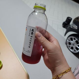 트롯전통식혜 트롯레드비트식혜 1리터 +500리터 — 5점을 준 리뷰어가 2021년 6월 올린 사용 사진