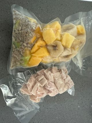 수플먼트 나는 마신닭!! 닭가슴살 주스키트, 먹기 힘들었던 닭가슴살 이제는 마시자 — 5점을 준 리뷰어가 2023년 3월 올린 사용 사진