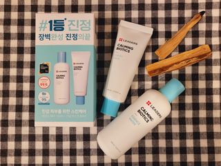 리더스코스메틱 리더스 카밍 바이오틱스 #1등 진정 기획세트 [에센스 워터150ml + 크림 마스크80ml] — 5점을 준 리뷰어가 2022년 10월 올린 사용 사진