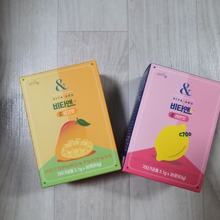 비타앤C 레몬맛, 망고맛 — 5점을 준 리뷰어가 2021년 6월 올린 사용 사진