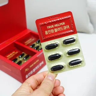 트루헬퍼 홀인원 블러드큐어 혈행+혈압+콜레스테롤 한번에 1박스 1개월 — 5점을 준 리뷰어가 2023년 2월 올린 사용 사진