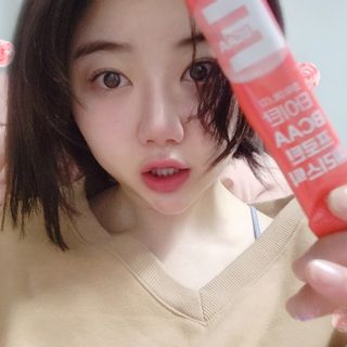 인디닥터 면역 생생 핑크 이뮨 젤리 + 타이탄 BCAA 프로틴 젤리스틱 — 5점을 준 리뷰어가 2022년 4월 올린 사용 사진