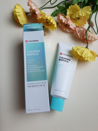 리더스코스메틱 리더스 카밍 바이오틱스 크림 마스크 — 5점을 준 리뷰어가 2021년 8월 올린 사용 사진