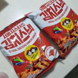 [서울시스터즈] 김치시즈닝 국내 최초 뿌려먹는 김치파우더 100g 1개+ 신제품 김치스낵 90g 2개 — 5점을 준 리뷰어가 2021년 8월 올린 사용 사진