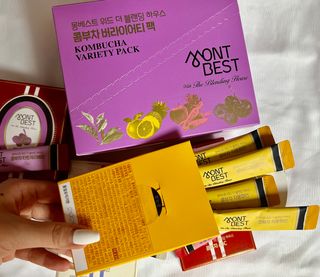 몽베스트 위드더 블랜딩 하우스 콤부차 _ 버라이어티팩 — 5점을 준 리뷰어가 2023년 7월 올린 사용 사진