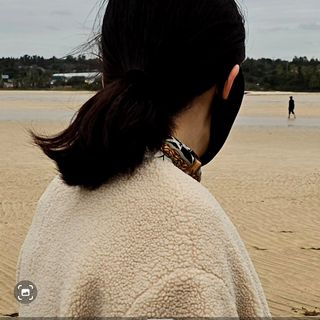 [AVAVE] 어베이브 페이스히트 스포츠 골프 방한 페이스 마스크 — 5점을 준 리뷰어가 2024년 4월 올린 사용 사진